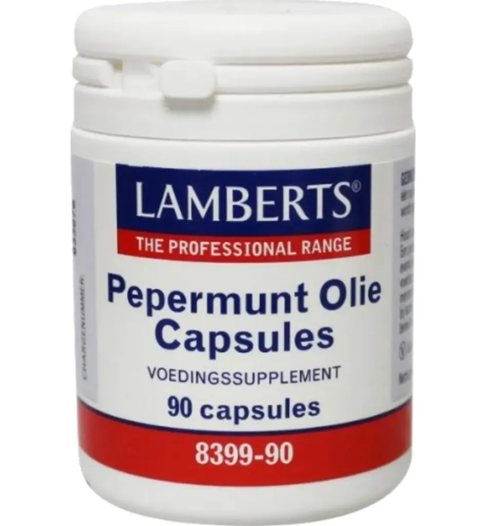 Lamberts Pepermuntolie 100Mg (90 vega capsules)