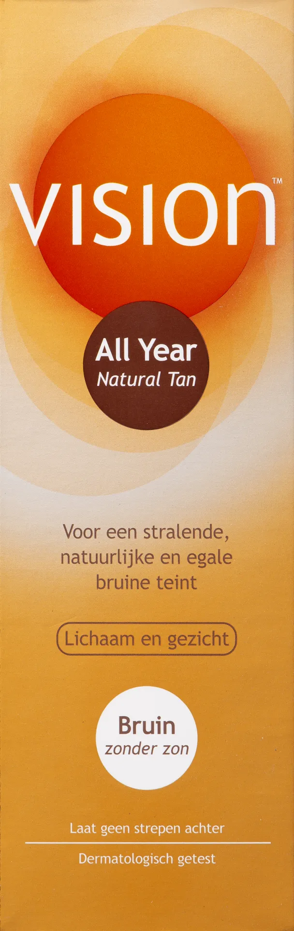 Vision All Year Natural Tan Lotion (135 ml)