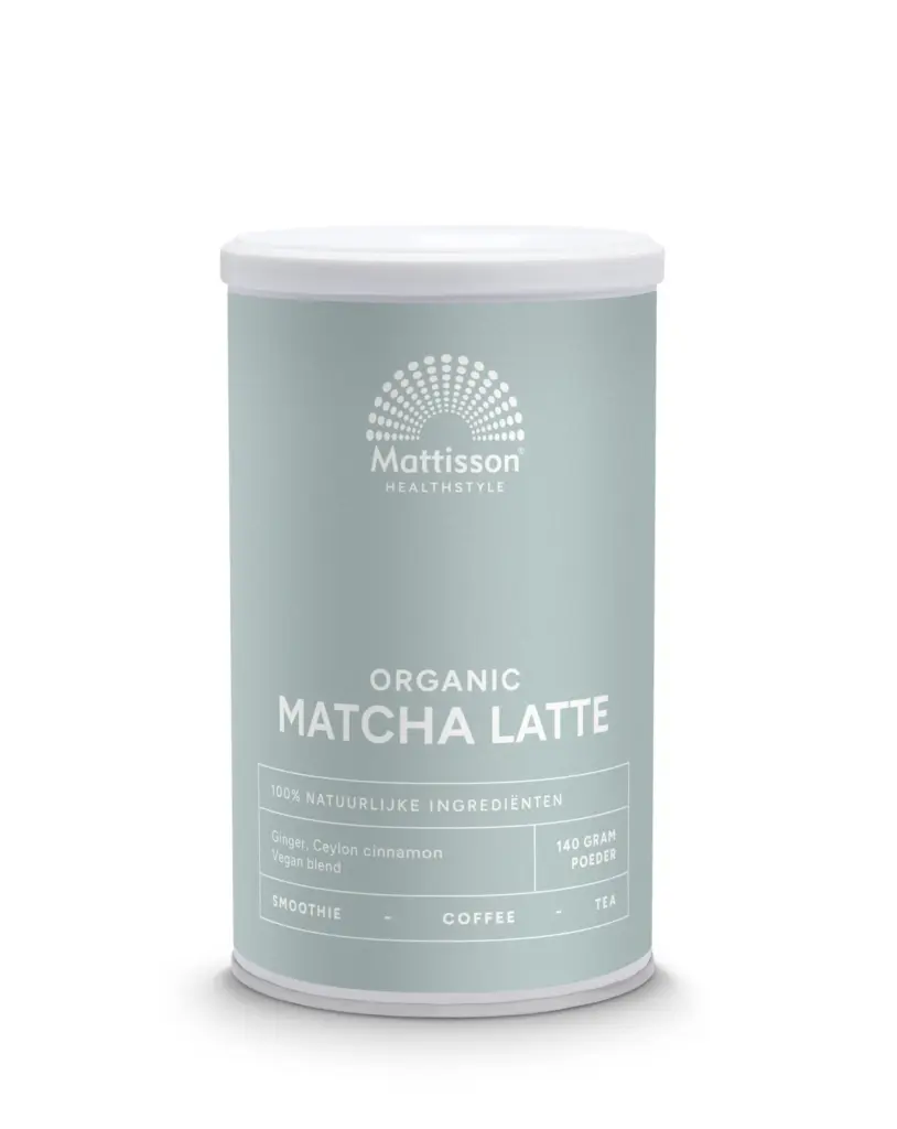 Mattisson Latte Matcha Gember - Ceylon Kaneel Bio (140 gr)