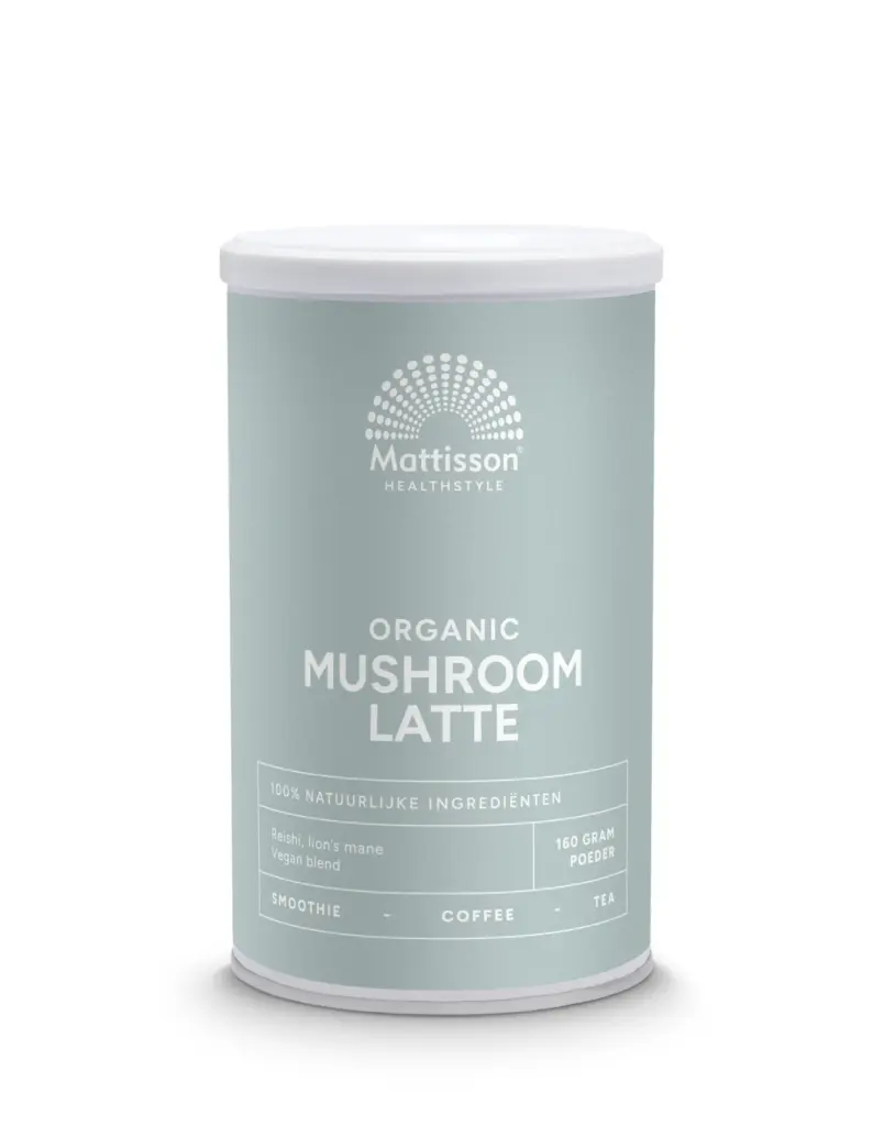 Mattisson Latte Mushroom Reishi - Cordyceps Bio (160 gr)