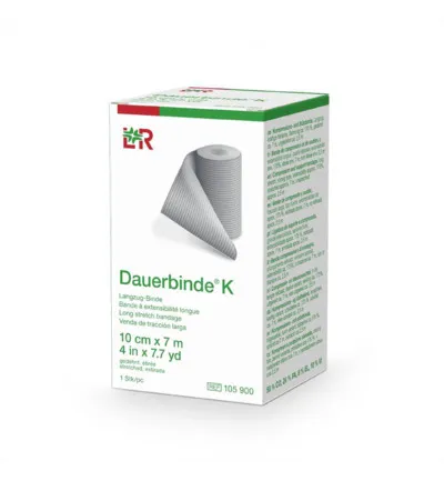 Lohmann & Rauscher K Zwak Elastische Zwachtel 7m x 10 cm (1 stuk)