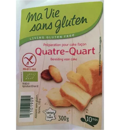 Ma Vie Sans Gluten Cakemix Glutenvrij Bio (300 gr)