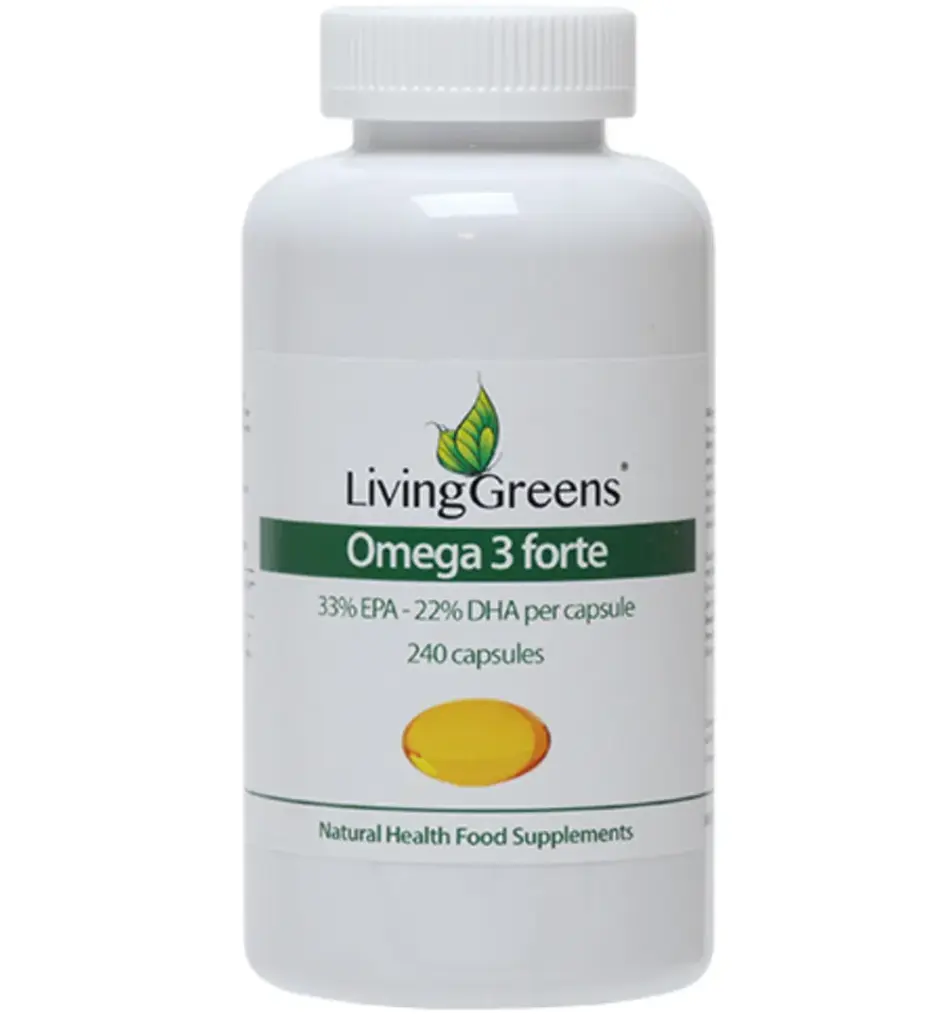 Livinggreens Omega 3 Visolie Forte (240 capsules)