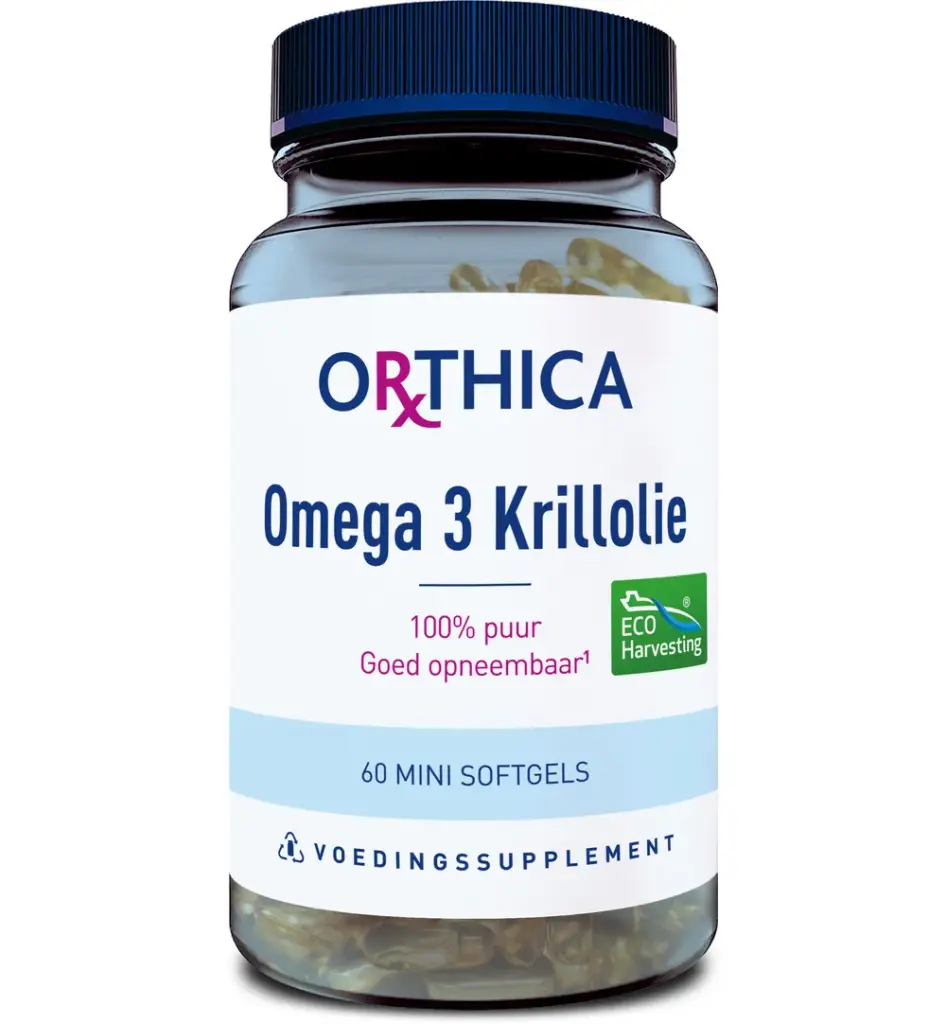 Orthica Omega 3 krillolie (60 softgels)