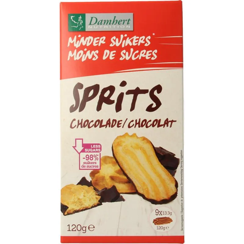 Damhert Sprits Chocolade (120 gr)