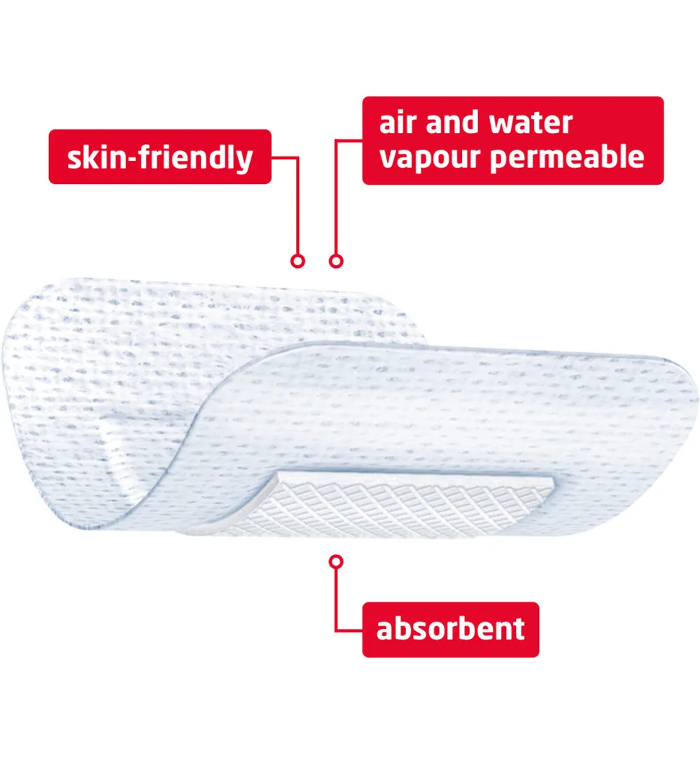 Leukoplast Leukomed 7.2 x 5 cm (5 stuks) - image 3