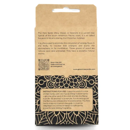 Green Tree Palo Santo heilig hout stokjes (50 gr)