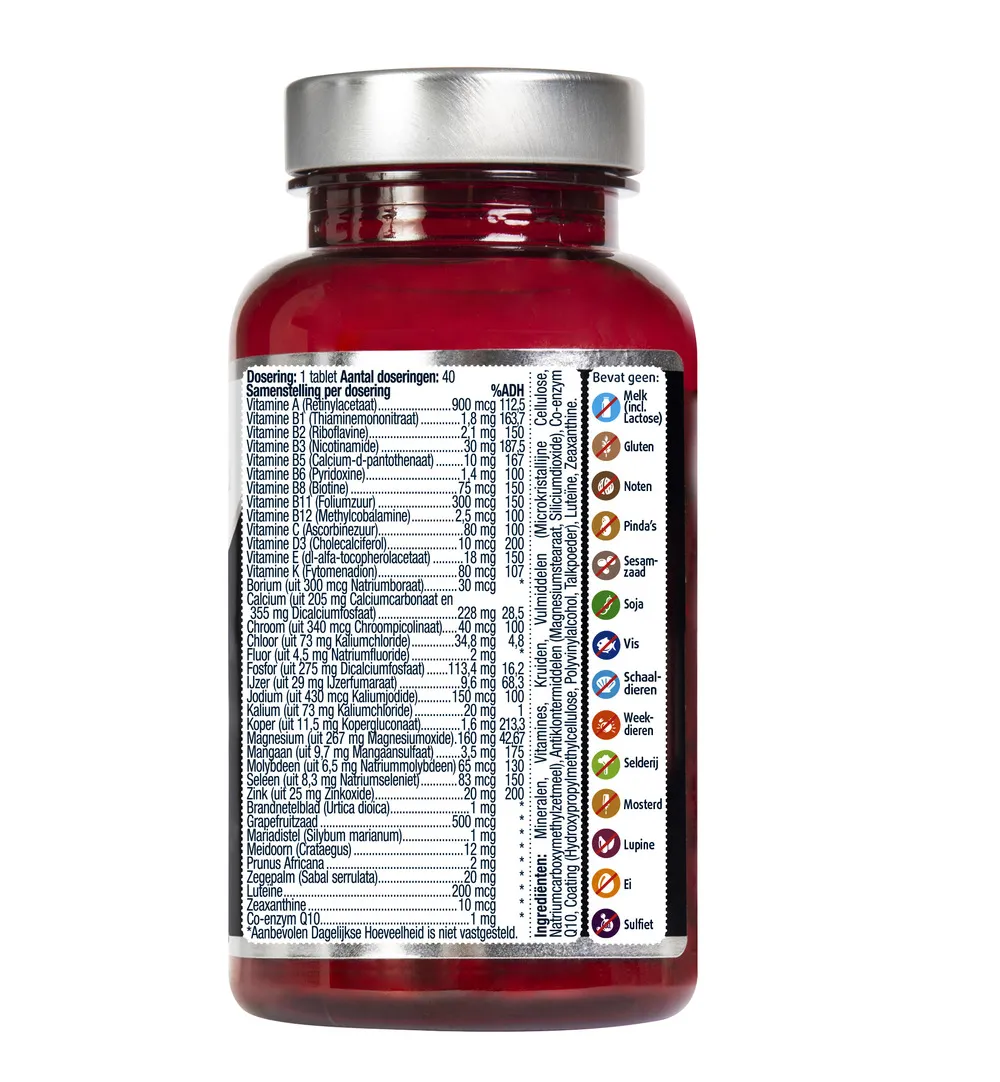 Lucovitaal Multi+ Compleet Man (40 tabletten)