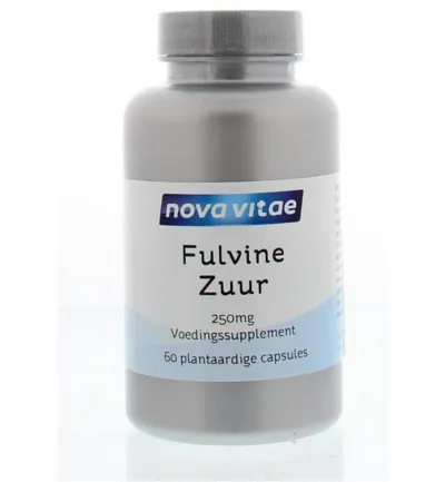 Nova Vitae Fulvinezuur 250 Mg (60 vega capsules)