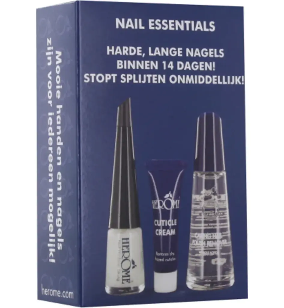 Herome Essentials Set Voor Zwakke En Splijtende Nagels (1 set)