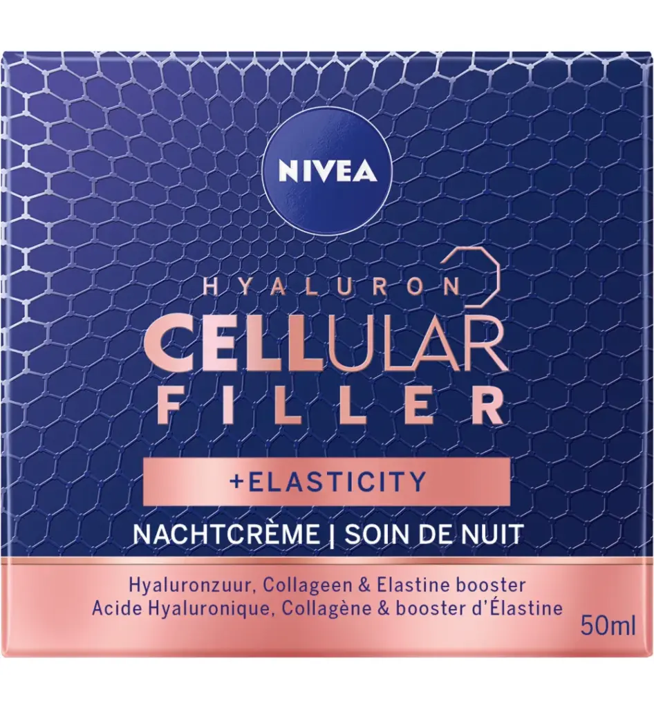Nivea Cellular nachtcreme hyaluron & elasticity (50 ml)