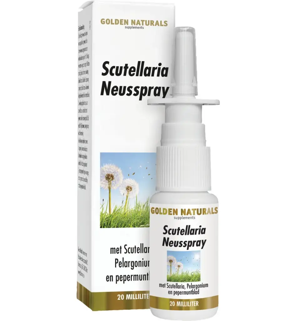 Golden Naturals Scutellaria neusspray (20 ml)