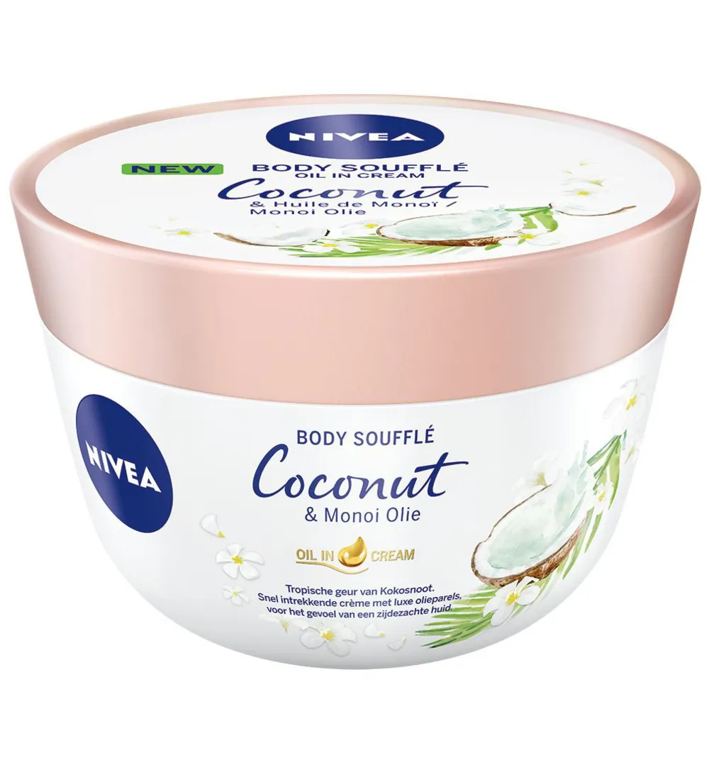 Nivea Body oil souffle coconut & monoi (200 ml)