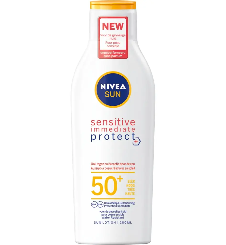 Nivea Sun Sensitive Zonnemelk Spf50+ (200 ml)