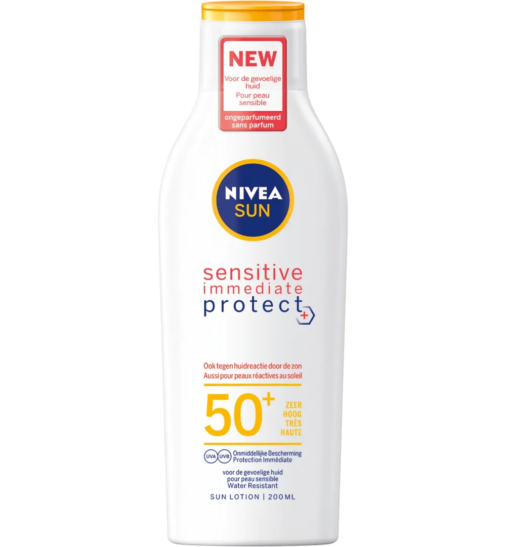 Nivea Sun Sensitive Zonnemelk Spf50+ (200 ml)