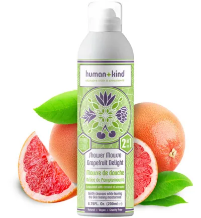 Human+Kind Foam Showergrapefruit Delight Vegan (200 ml)