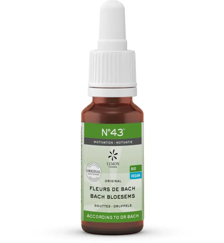 Lemon Pharma Bach bloesems mengeling 43 motivatie bio (20 ml)