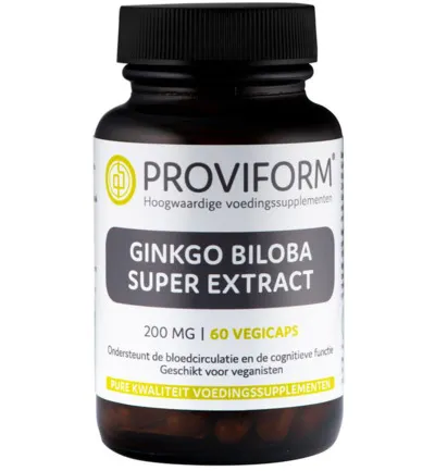Proviform Ginkgo Biloba Super Extract 200Mg (60 vega capsules)
