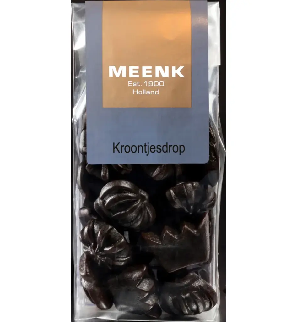 Meenk Kroontjes drop (180 gr)
