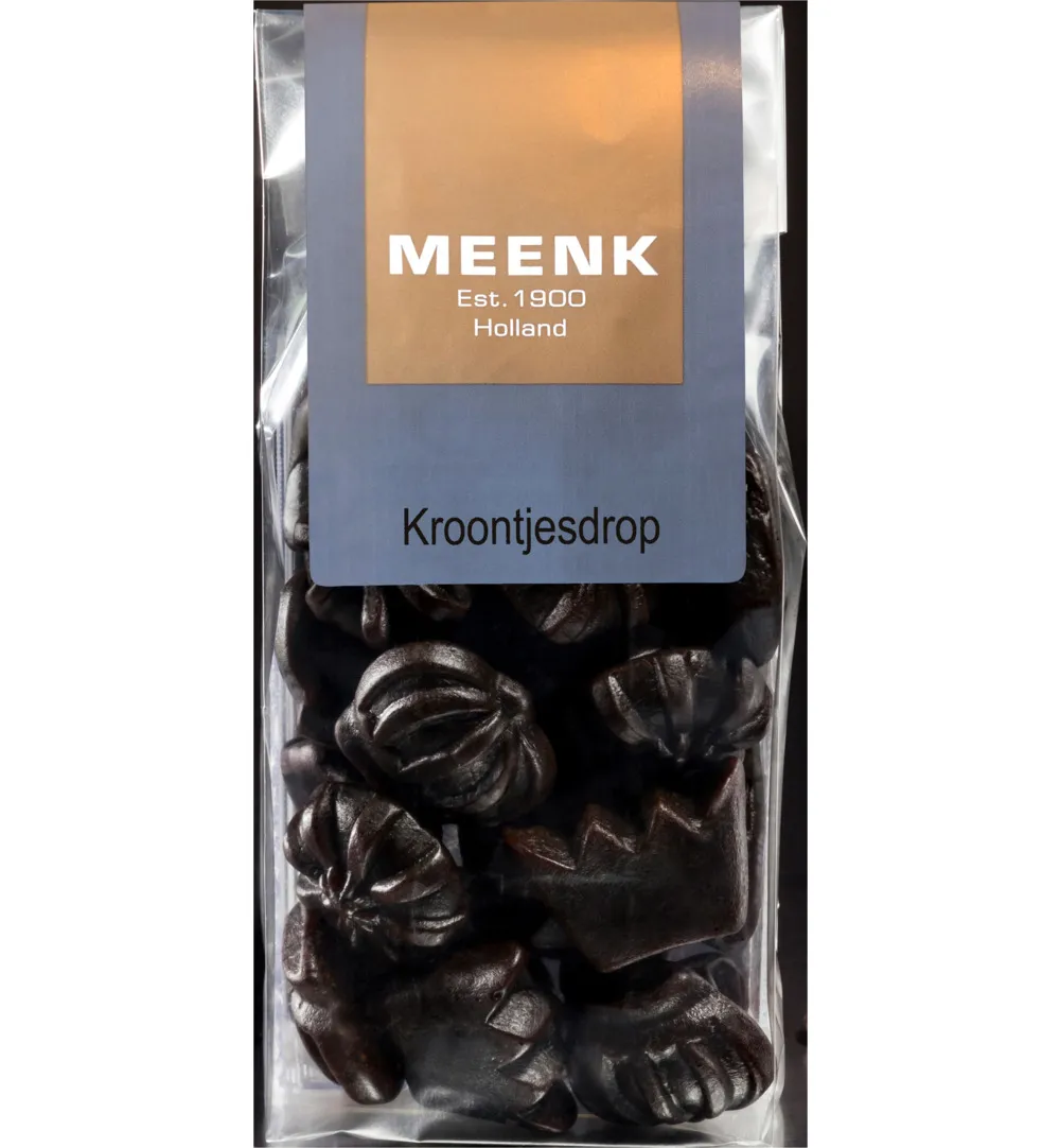 Meenk Kroontjes drop (180 gr)