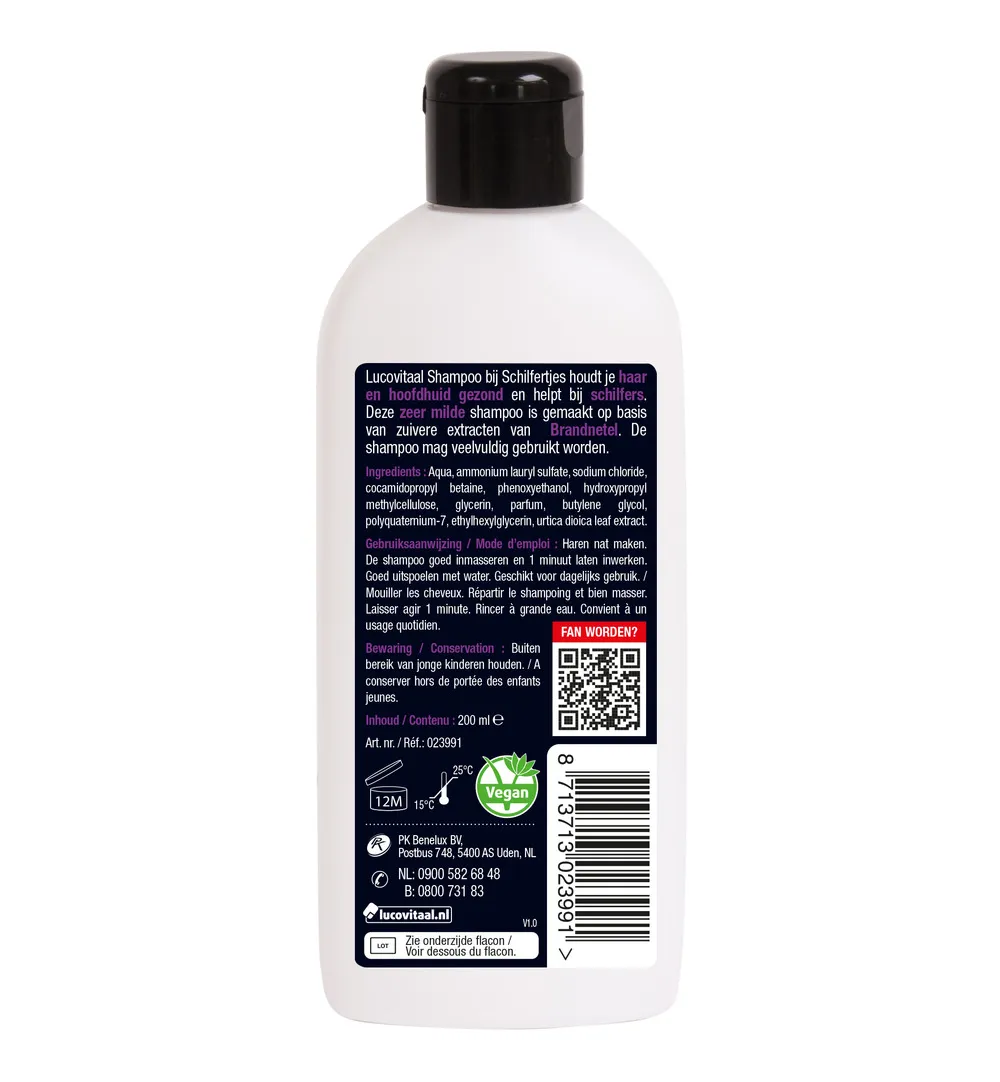 Lucovitaal Shampoo Bij Schilfertjes (200 ml)