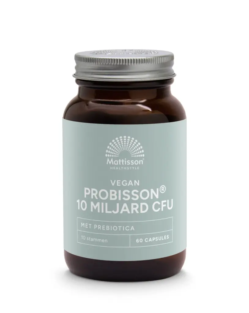 Mattisson Probiotica 1000Mg 10Miljard Cfu Met Prebiotica (60 vega capsules)
