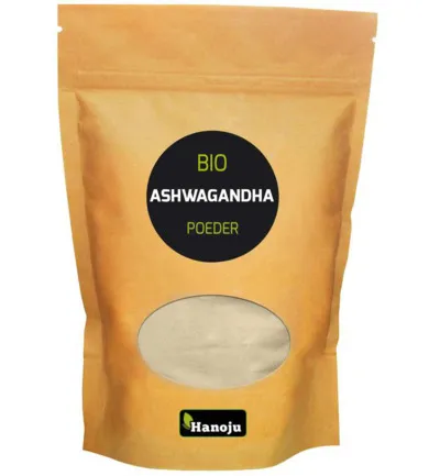 Hanoju Ashwagandha Organic Poeder Bio (250 gr)