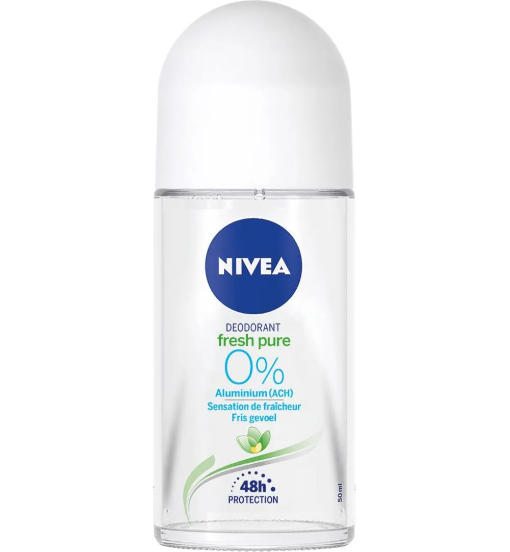 Nivea Deodorant roller pure & natural jasmine (50 ml)