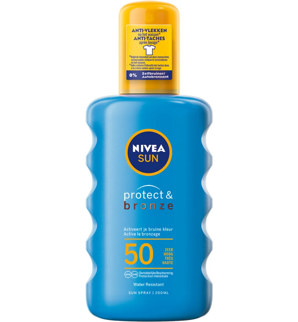Nivea Sun protect & bronze spray SPF50 (200 ml)