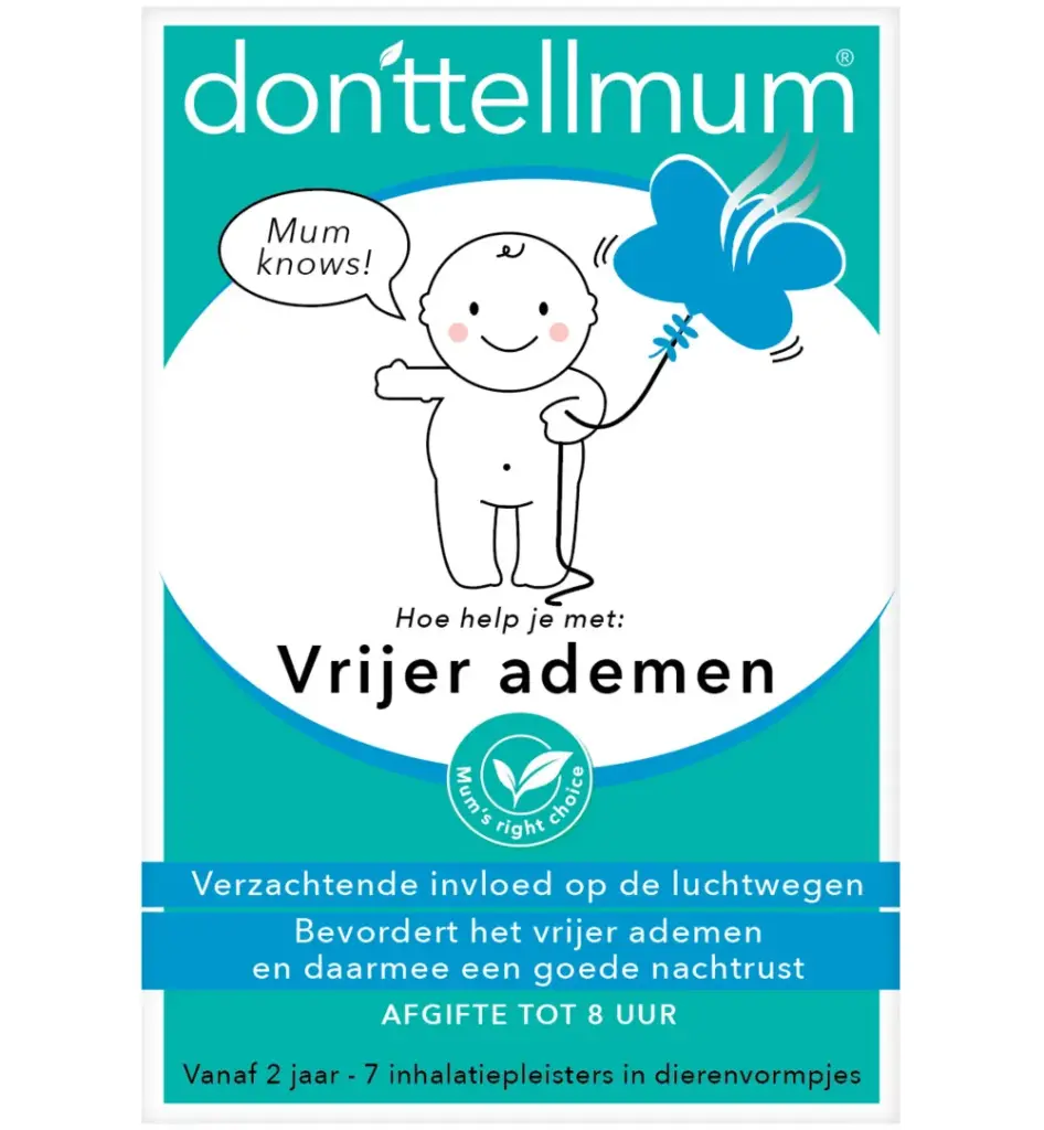 Donttellmum Inhalatiepleister Vrijer Ademen (7 stuks)