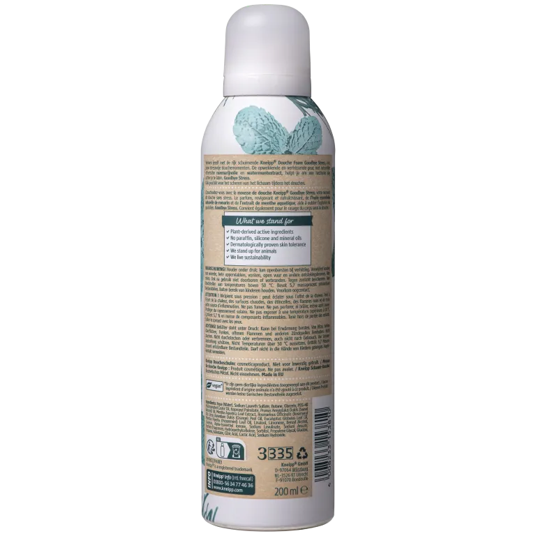 Kneipp Douchefoam goodbye stress (200 ml)