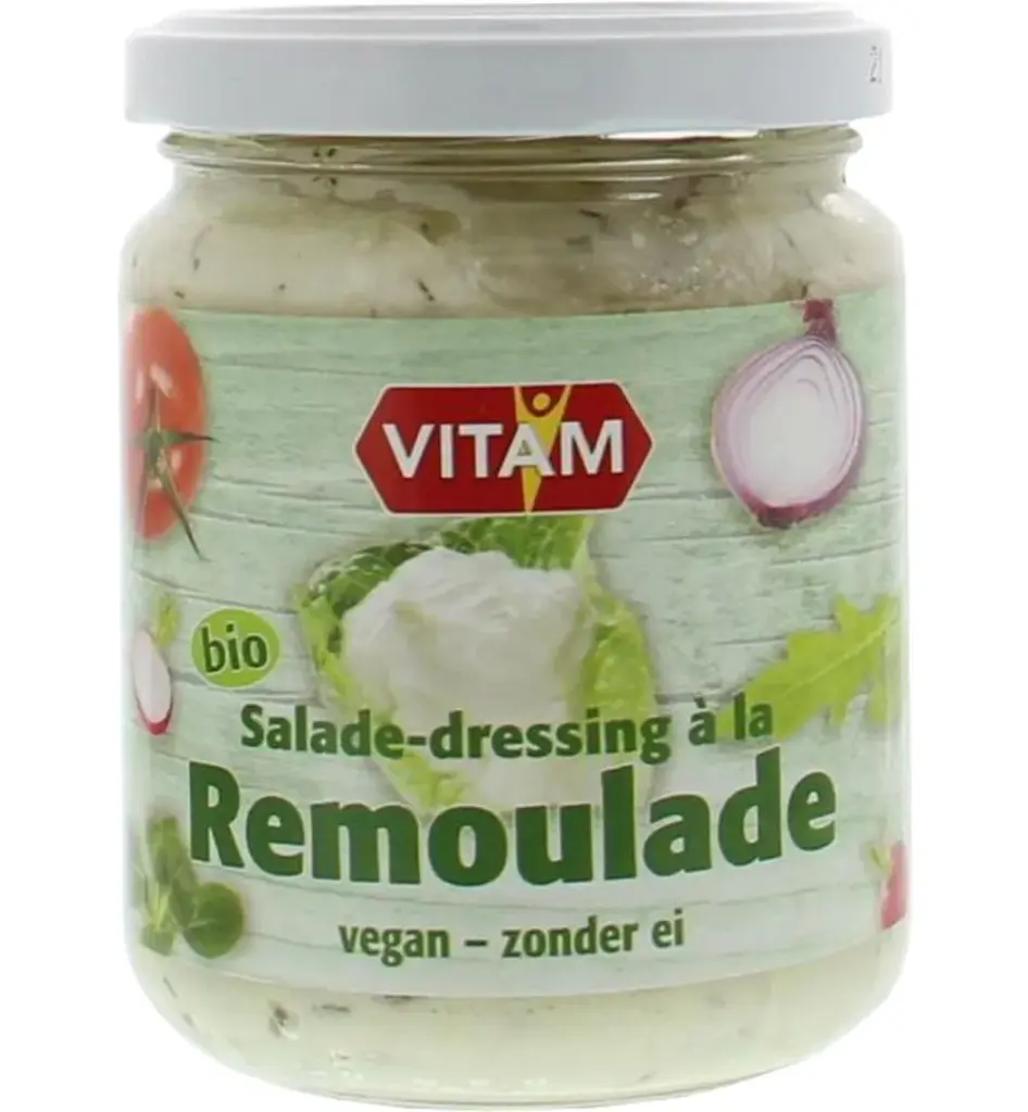Vitam Saladedressing A La Remoulade Zonder Ei Bio (225 ml)