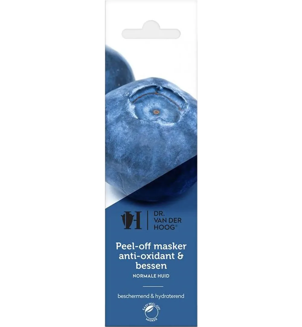 Dr. Van Der Hoog Peel Off Masker Antioxidanten & Bessen (10 ml)