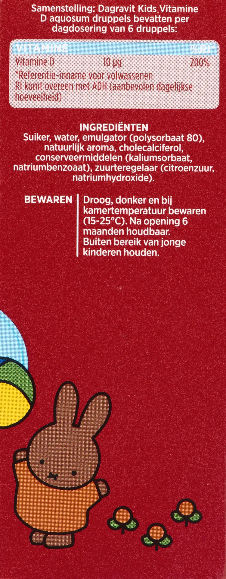 Dagravit Kids Vitamine D Aquosum (50 ml) - image 5