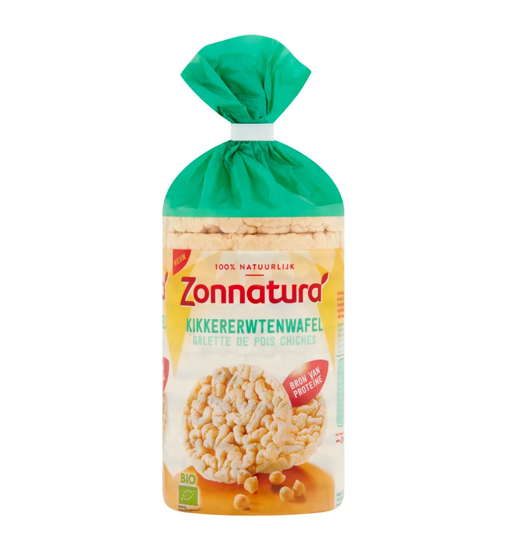 Zonnatura Kikkererwtenwafel Bio (100 gr)