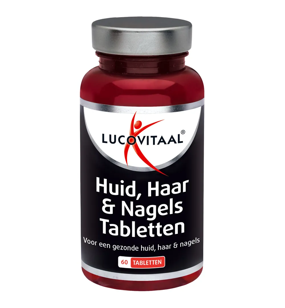 Lucovitaal Huid, Haar & Nagels Met Biotine (60 tabletten)