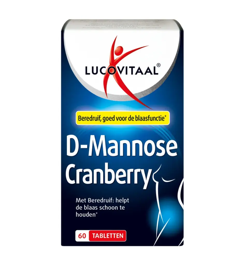 Lucovitaal D-Mannose Cranberry (60 tabletten)
