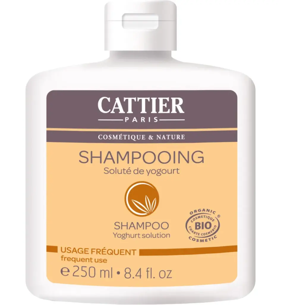 Cattier Shampoo dagelijks yoghurt (250 ml)