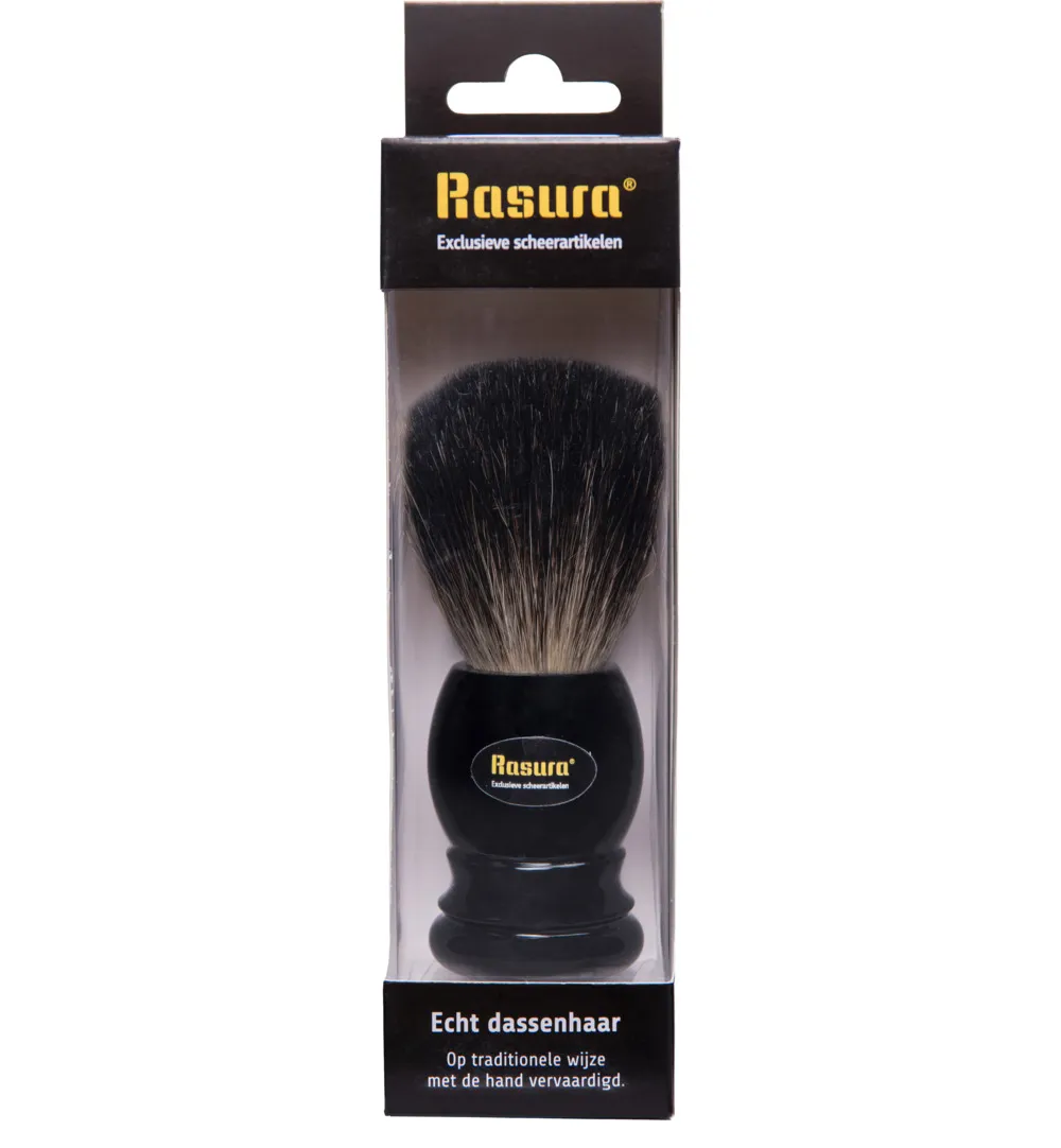 Rasura Scheerkwastgraudas zwart (1 stuk)