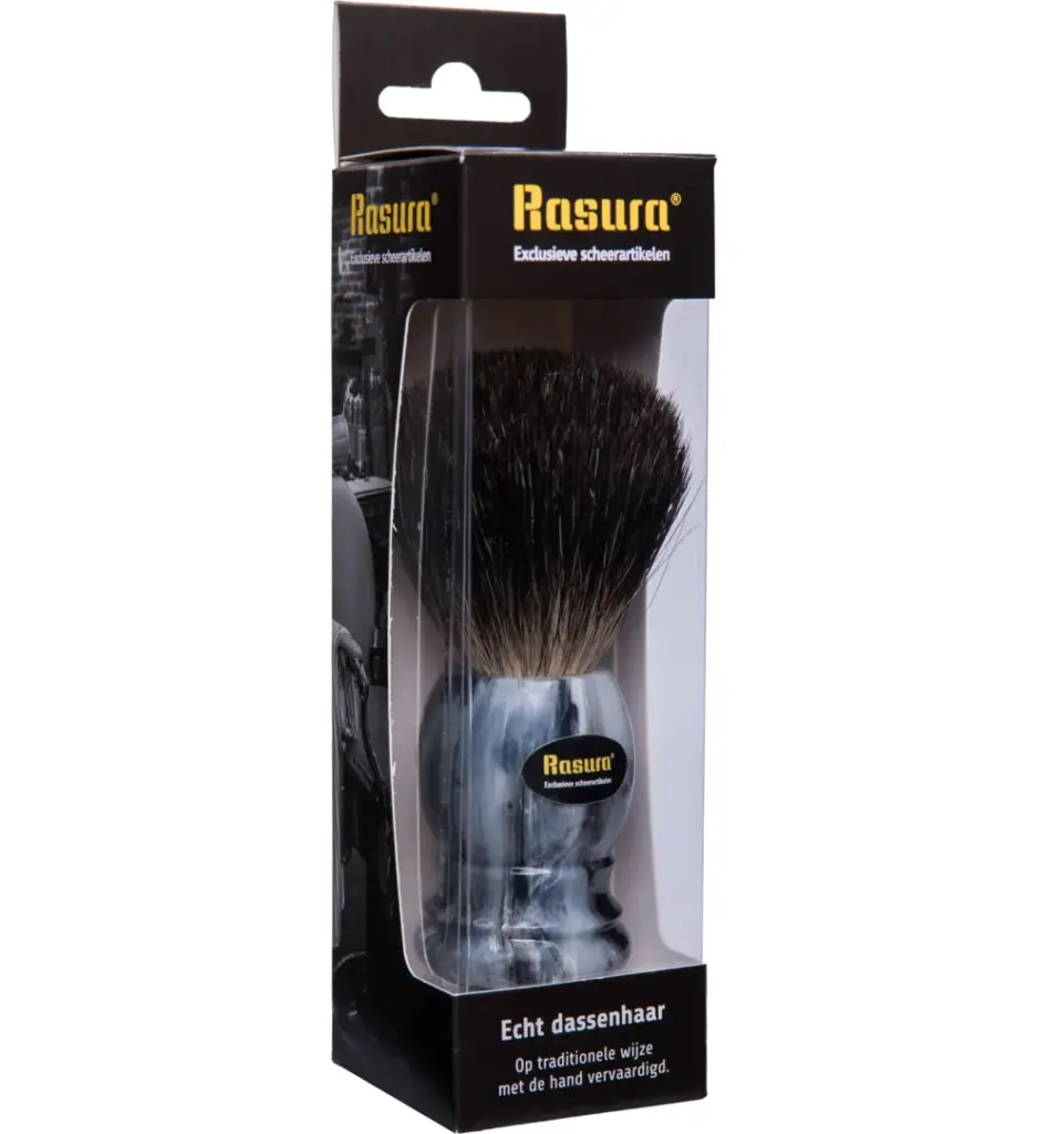 Rasura Scheerkwastgraudas marmer/grijs (1 stuk)