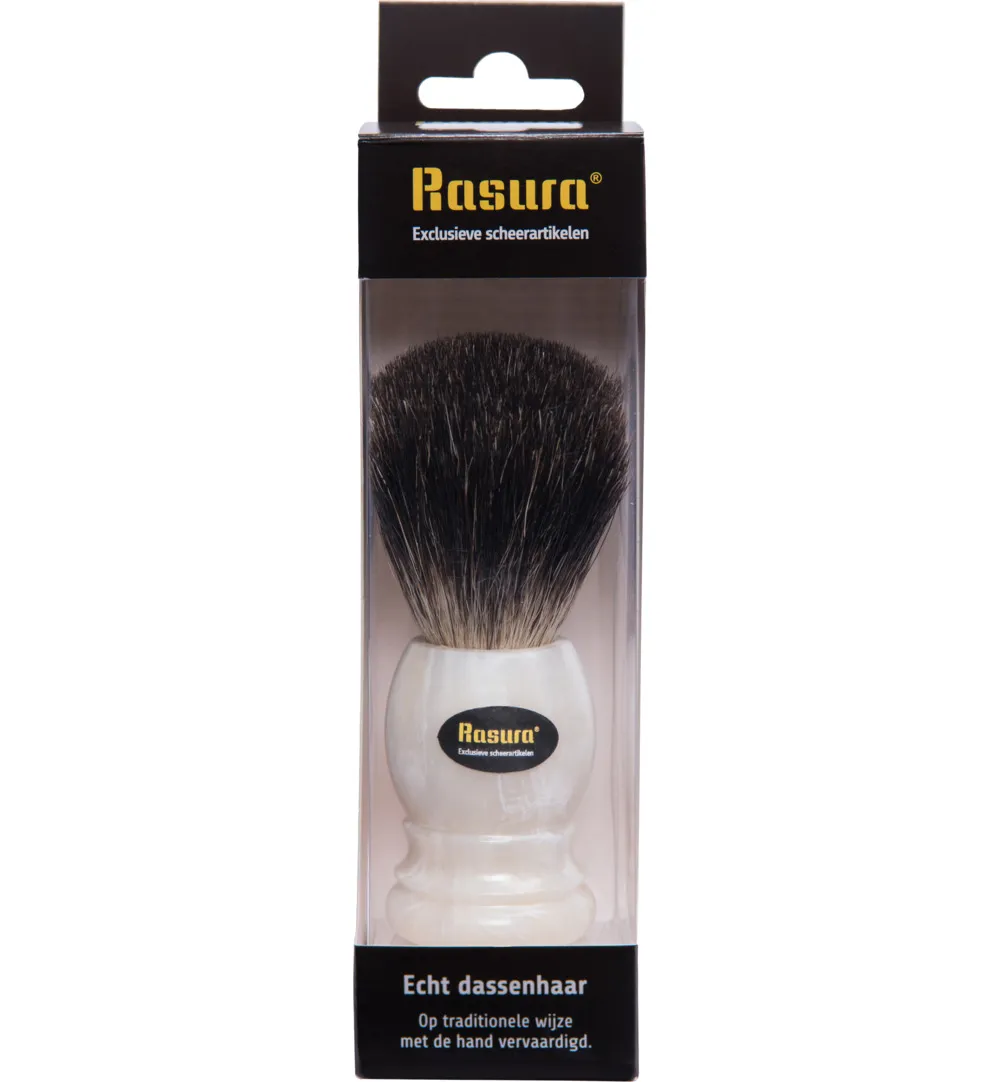 Rasura Scheerkwastgraudas wit (1 stuk)