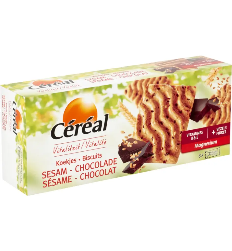 Céréal Koekjes Sesam Chocolade (200 gr)