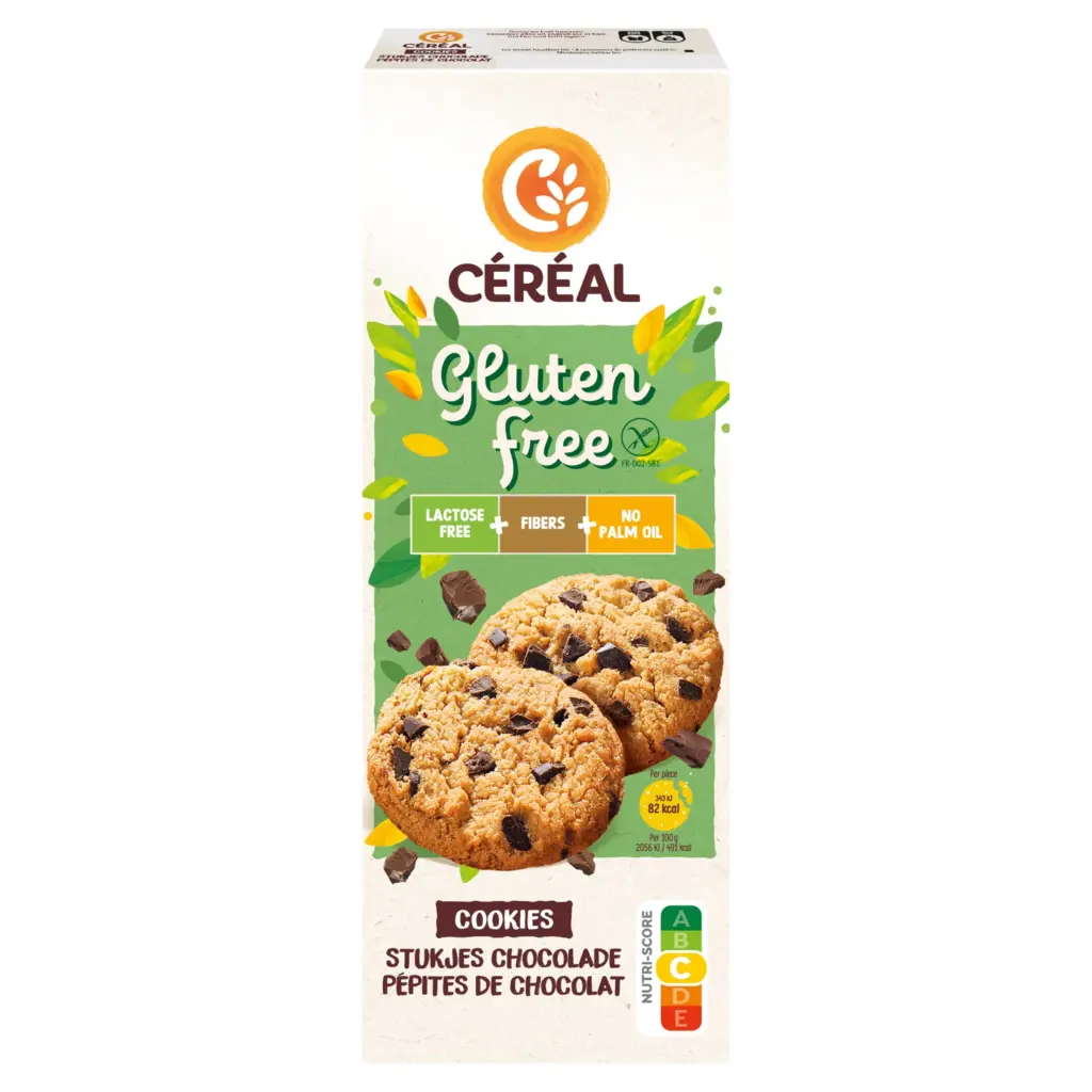 Céréal Cookies choco glutenvrij (150 gr)