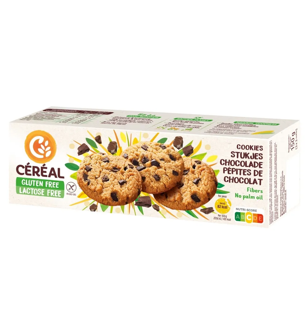 Céréal Cookies choco glutenvrij (150 gr) - image 2