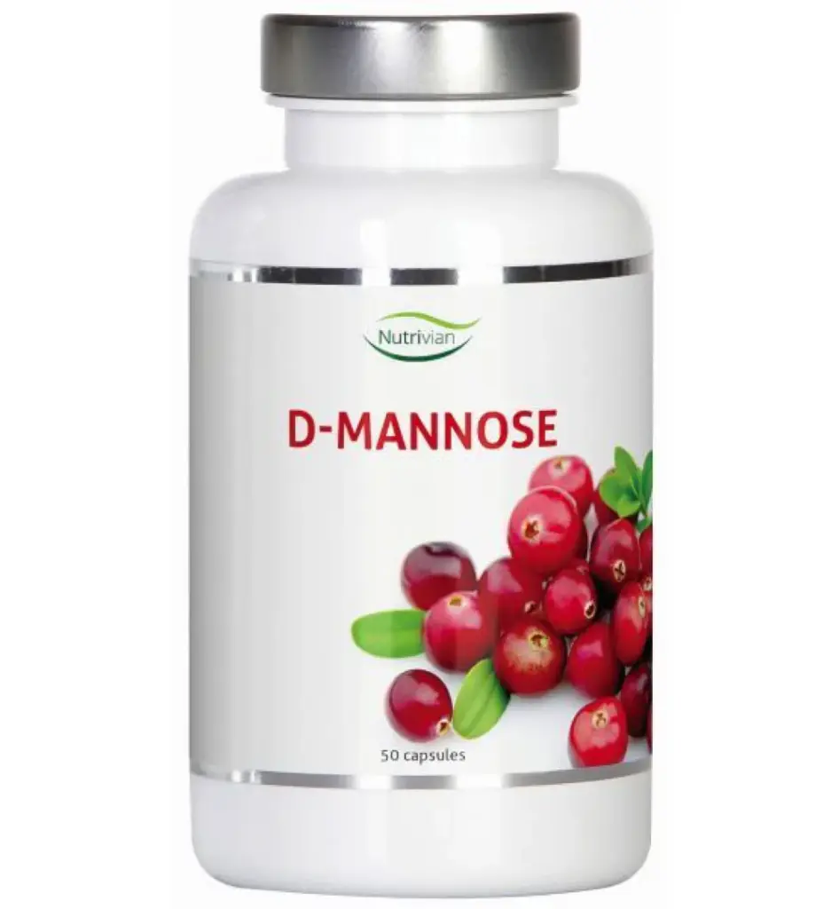 Nutrivian D-Mannose 500 mg (50 capsules)