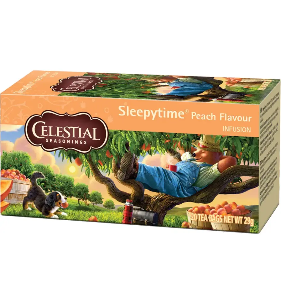 Celestial Seasonings Sleepytime peach herb tea (20 stuks)