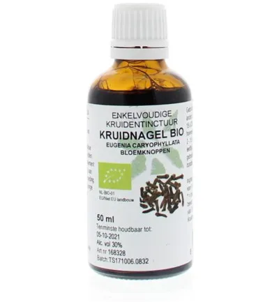 De Cruydhof Kruidnagel tinctuur bio (50 ml)