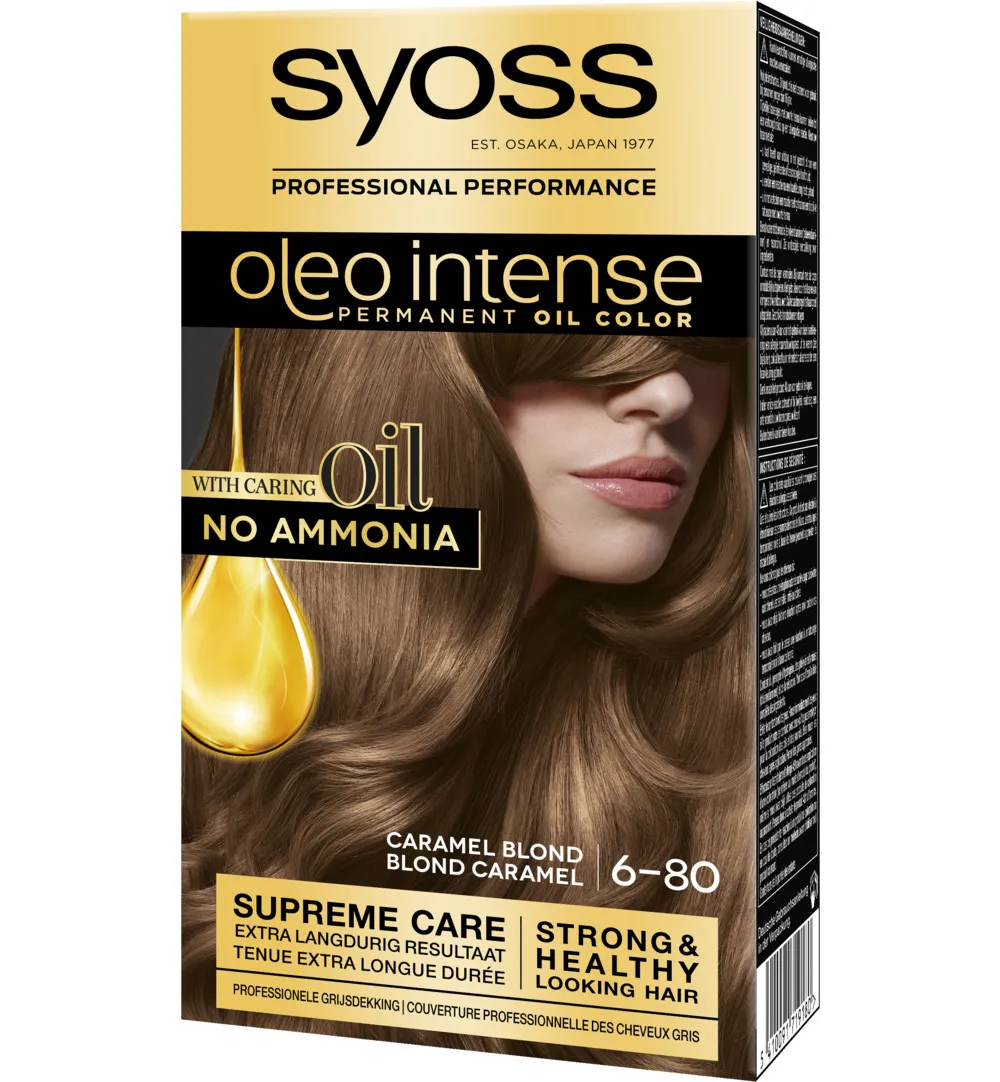 Syoss Color Oleo Intense 6-80 Carame (1 set)
