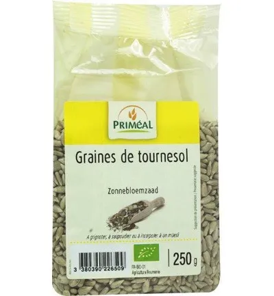 Priméal Zonnebloempitten (250 gr)
