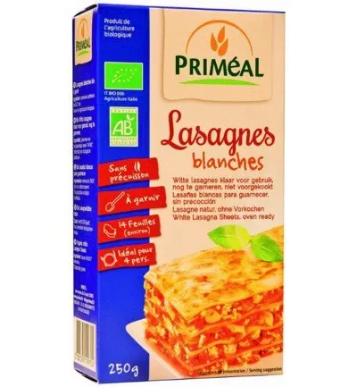 Priméal Witte Lasagne Bio (250 gr)